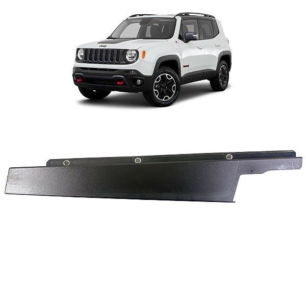 Moldura Porta Dianteira Direita Jeep Renegade 2015 a 2024