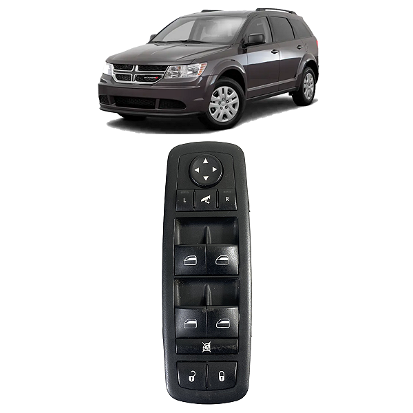 Comando Vidro Elétrico Dodge Journey 2010 2011 2012 a 2015