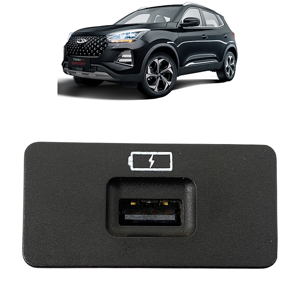 Entrada Usb Chery Tiggo 5X 7 Pro 8 2020 2021 2022 2023 2024