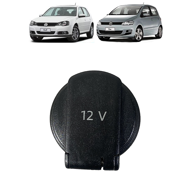 Tomada 12v Volkswagen Fox Polo Jetta Golf 2013 2014 2015