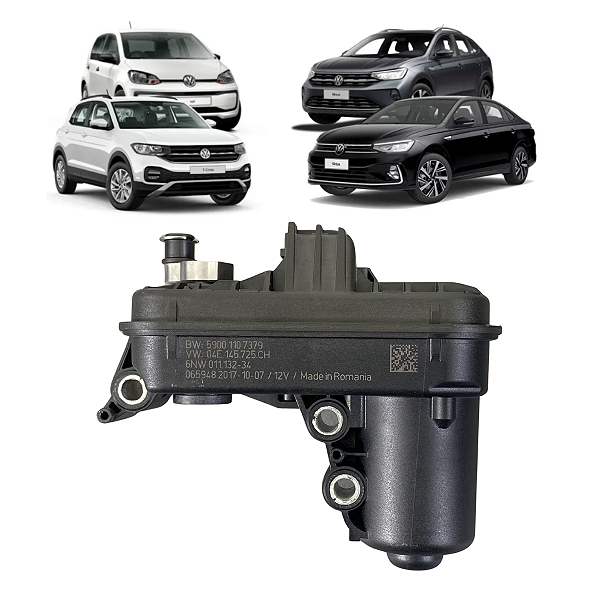 Atuador Turbina VW Polo Virtus Up! T-Cross Nivus 1.0 Tsi