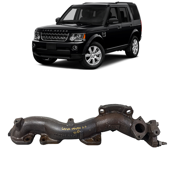 Coletor Escape Direito Land Rover Discovery 4 3.0 2010 2011