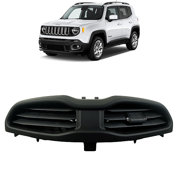 Difusor Ar Central Jeep Renegade 2016 2017 2018 2019 Detalhe