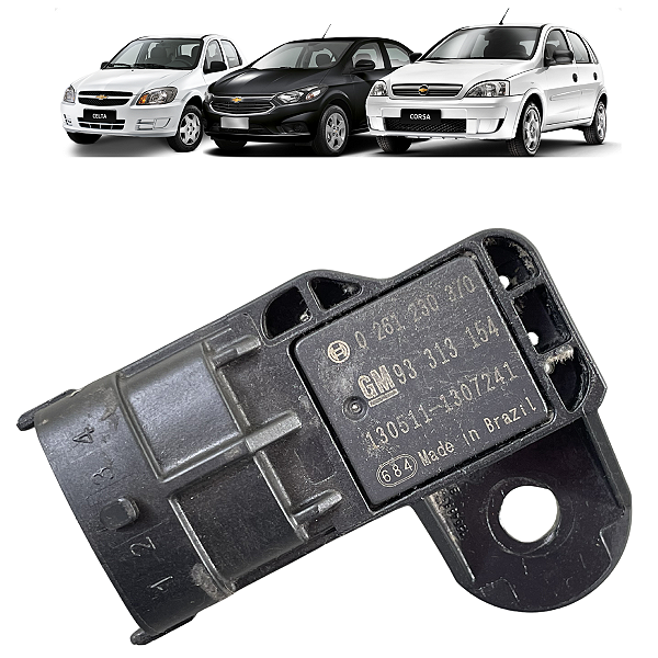 Sensor Pressão Map GM Celta Corsa Prisma 1.0 2010 2011 2012