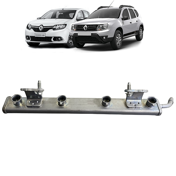 Flauta Bico Injetor Renault Captur Duster Logan 1.6 2019