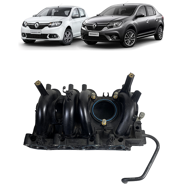 Coletor Admissão Renault Sandero Logan 1.6 2007 2008 a 2017