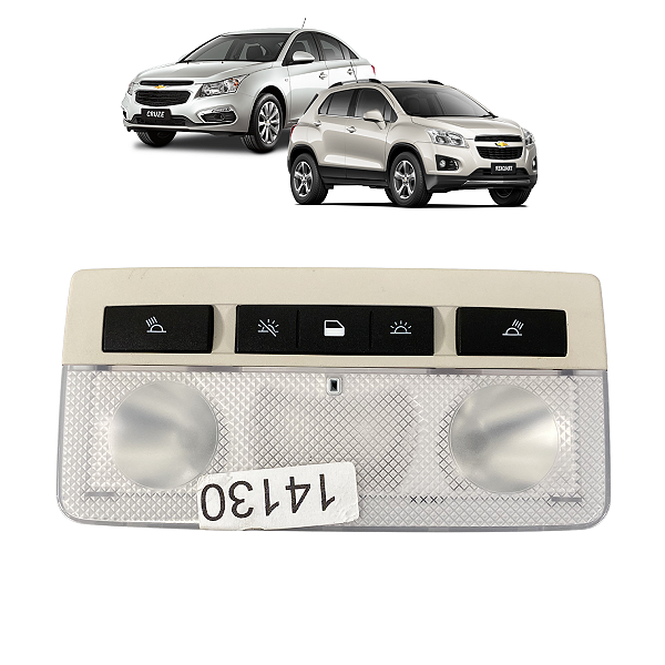 Luz Teto Cortesia Chevrolet Cruze Tracker 2016 2017 a 2019
