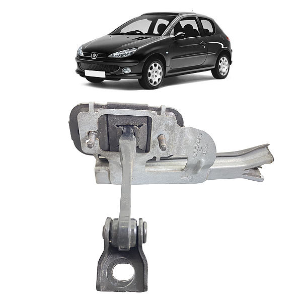 Limitador Porta Traseira Esquerda Peugeot 208 2012 a 2021