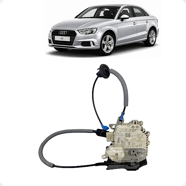 Fechadura Elétrica Porta Traseira Esquerda Audi A3 1.4 2014