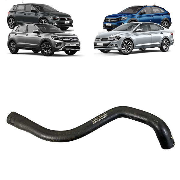 Mangueira Água Radiador VW Polo Nivus Virtus T-Cross 1.0 Tsi