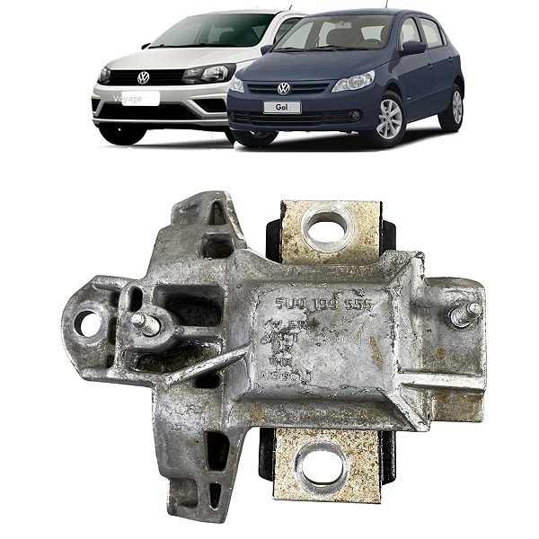 Coxim Câmbio Esquerdo VW Gol Voyage Fox Saveiro 2010 2011