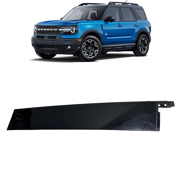 Friso Porta Dianteira Direita Ford Bronco 2021 2022 a 2024