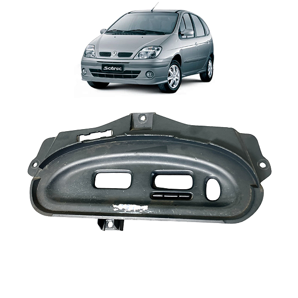 Moldura Relógio Central Renault Scenic 1999 a 2000 2001
