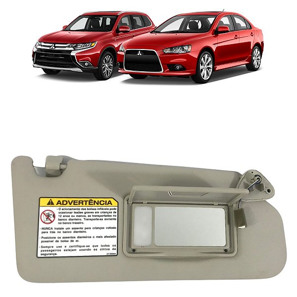Quebra Sol Direito Mitsubishi Lancer Outlander 2014 a 2020