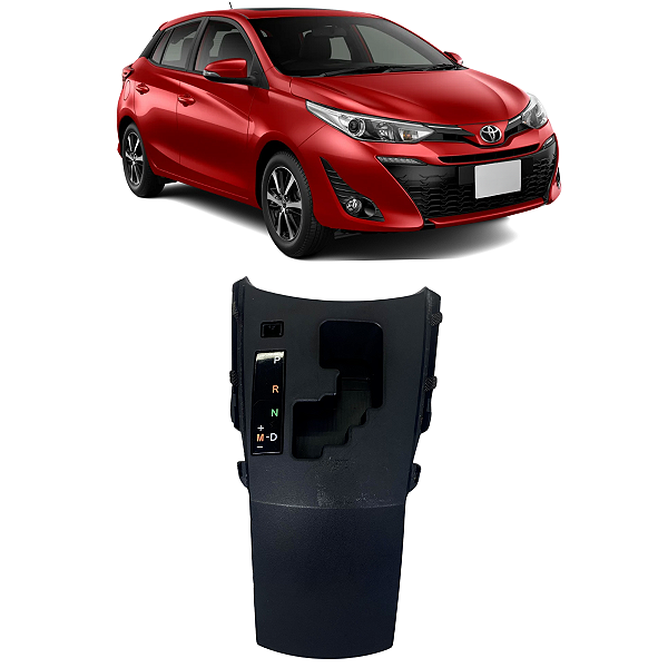 Moldura Alavanca Câmbio Toyota Yaris 1.5 2019 2020 a 2025