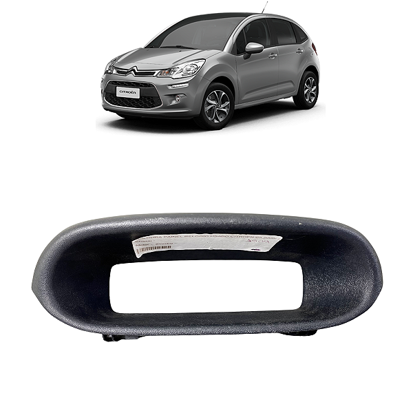 Moldura Painel Relógio Citroen C3 2008 2009  2010  2011 2012