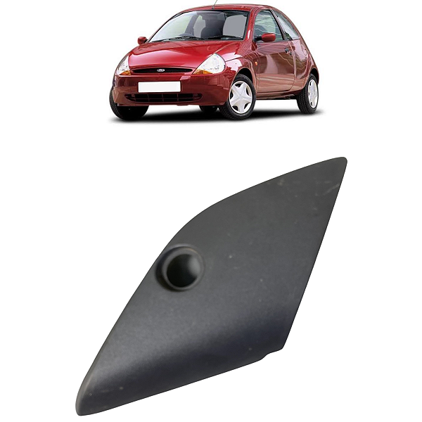Acabamento Retrovisor Interno Esquerdo Ford Ka 1998 a 2002