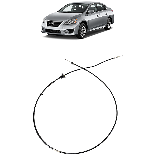 Cabo Abertura Capô Nissan Sentra 2014 2015 2016 2017 a 2018