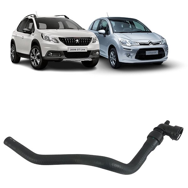 Mangueira Ar Quente Peugeot 2008 208 C3 1.6 2013 a 2019