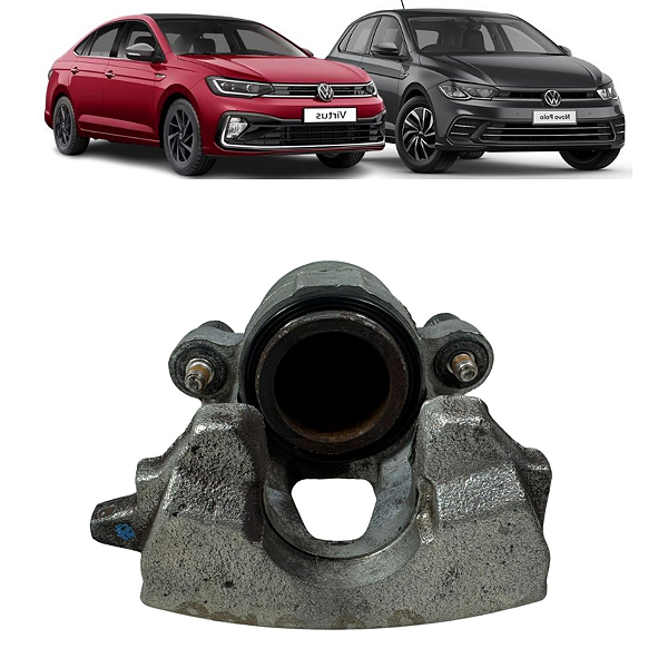 Pinça Freio Dianteiro Direito VW Polo Virtus 2018 2019 2020