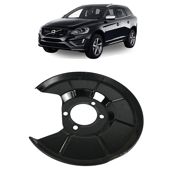 Espelho Disco Freio Traseiro Esquerdo Volvo XC60 2014  2015