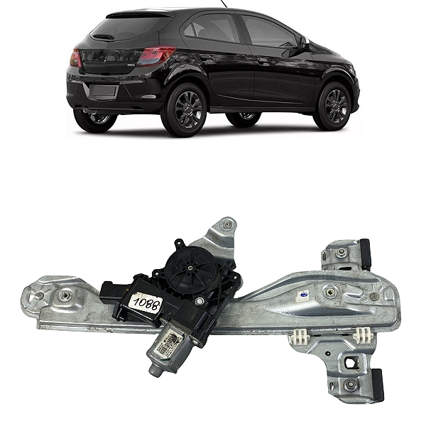 Maquina Vidro Traseiro Direito Chevrolet Onix 2013 a 2019