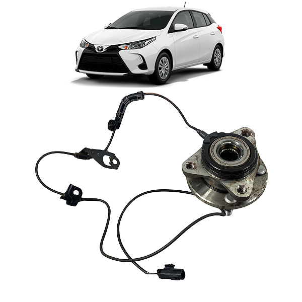 Cubo Roda Dianteira Esquerda Toyota Yaris 2018 2019 a 2021