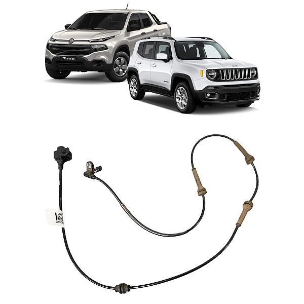 Sensor Abs Traseiro Jeep Compass Renegade 2017 2018 a 2022