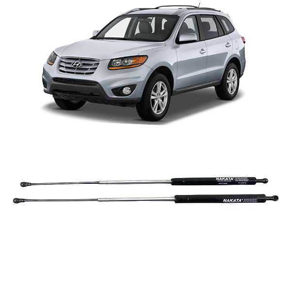 Par Amortecedor Tampa Traseira Hyundai Santa Fe 2006 a 2012