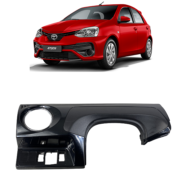 Moldura Difusor Esquerdo Toyota Etios Sedan 1.5 2020 2021
