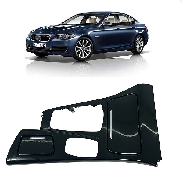 Console Porta Copos BMW Serie 5 528I 2012 2013 Detalhe