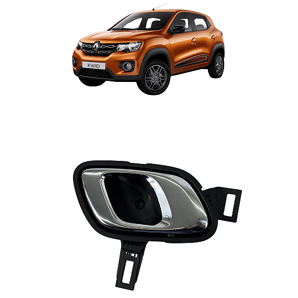 Maçaneta Interna Dianteira Direita Renault Kwid 2018 a 2020