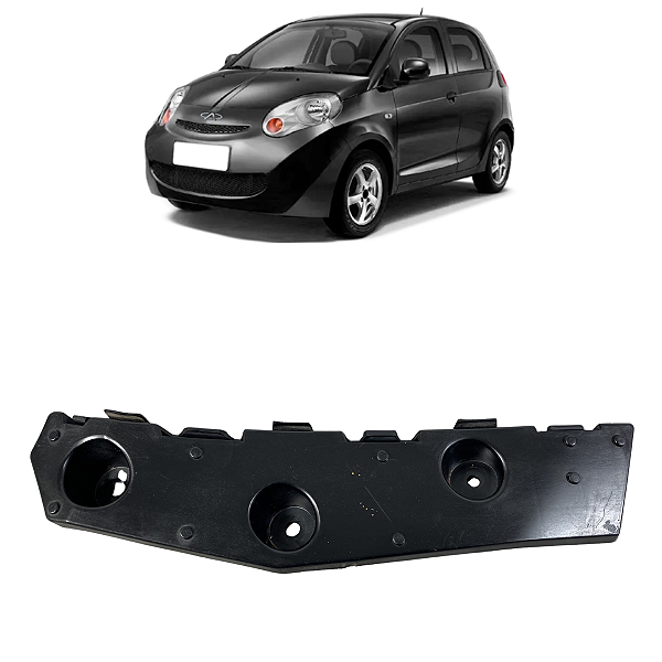 Guia Suporte Parachoque Traseiro Esquerdo Chery S-18 2012