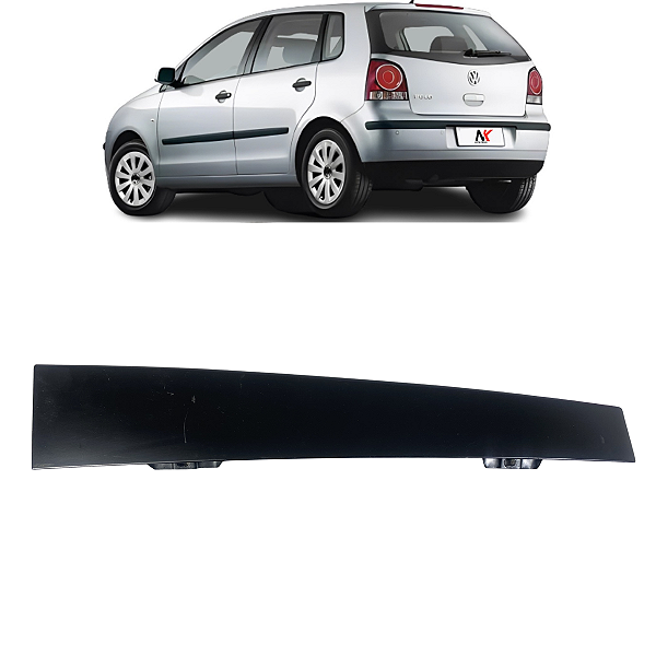 Moldura Externa Porta Traseira Esquerda Polo 2008 a 2015