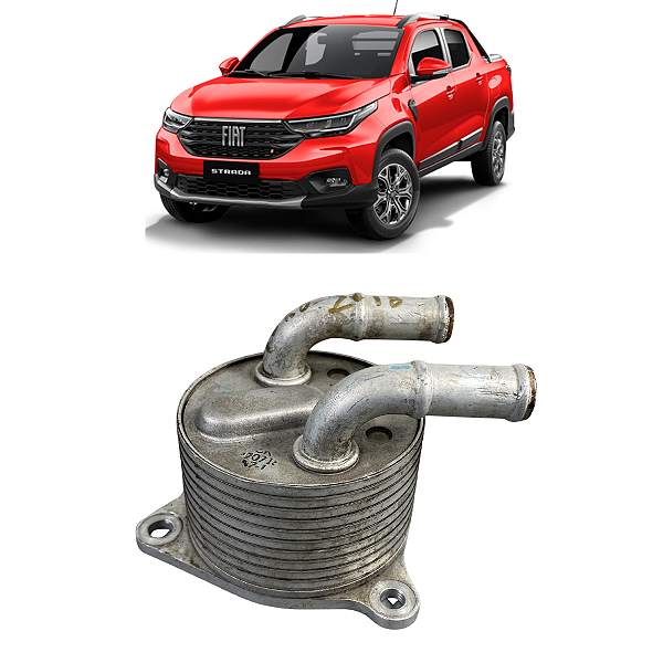 Resfriador Trocador Óleo Fiat Toro 2018 2019 2020 a 2023