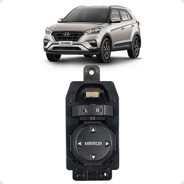 Botão Comando Retrovisor Hyundai Creta 2018 2019 2020