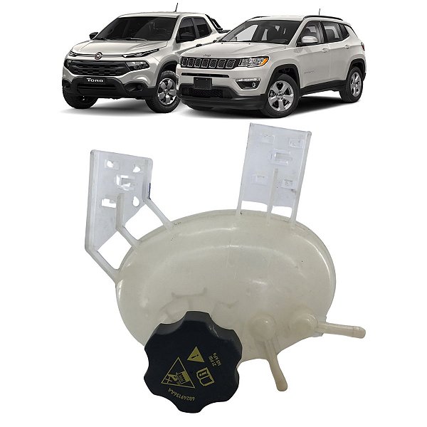 Reservatório Água Radiador Fiat Toro Jeep Compass 2021 2022
