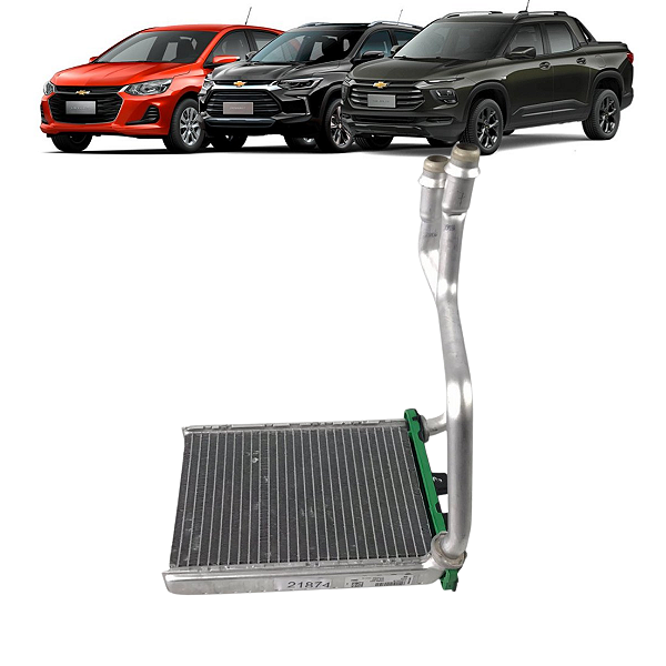 Radiador Ar Quente Onix Tracker Montana 1.0  1.2 2020 a 2024