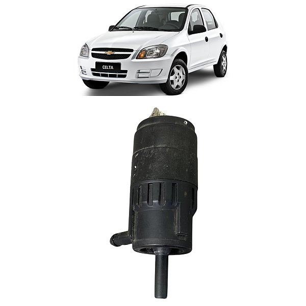 Motor Bomba Esguicho Limpador GM Celta 2012 2013 2014 a 2026