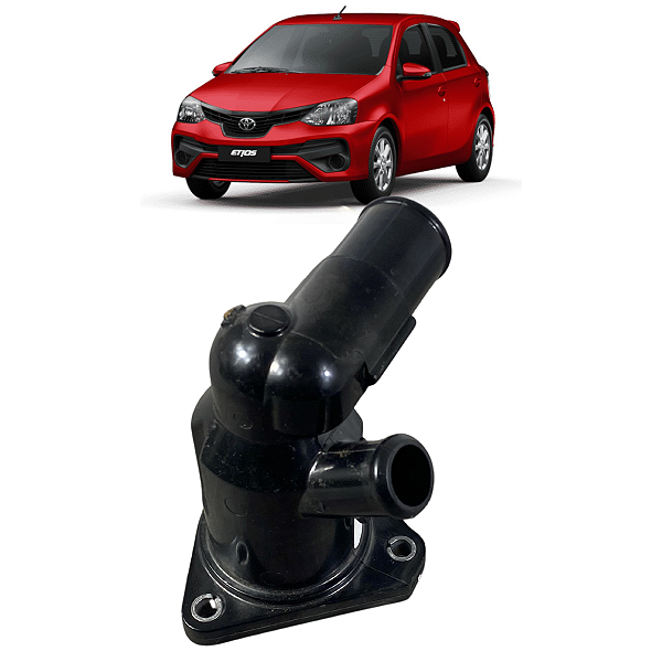Flange Válvula Termostática Toyota Etios 1.5 2018 2019 2020