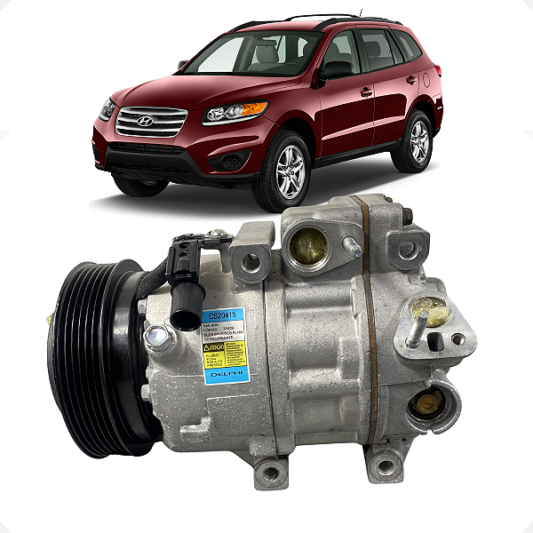 Compressor Ar Condicionado Hyundai Santa Fe 2.7 2007 2008
