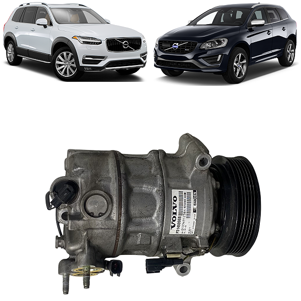 Compressor Ar Volvo Xc60 Xc70 Xc90 2.0 T5 T6 2014 2015 2016