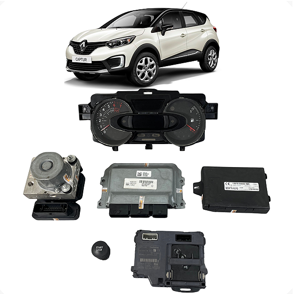Kit Code Injeção Renault Captur Life 1.6 2019 2020
