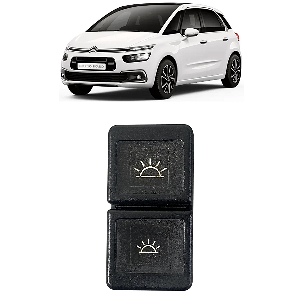Botão Reostato Farol Citroën Picasso 2001 2002 2003 a 2012