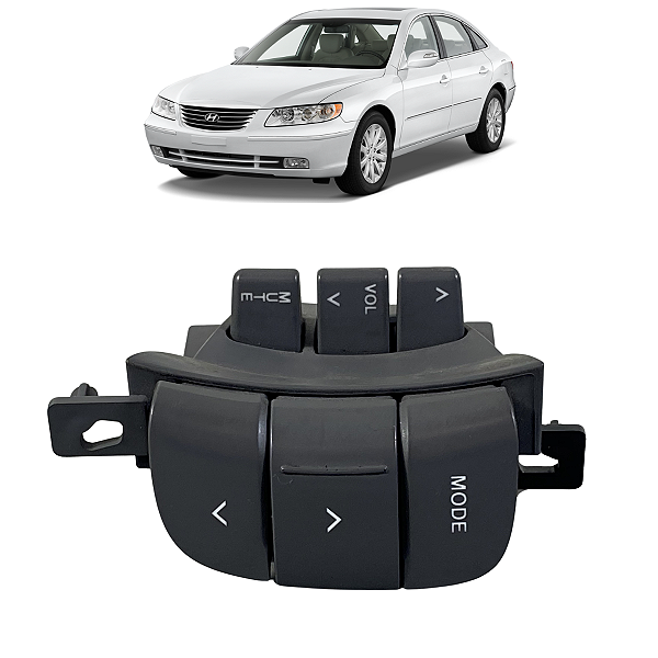 Comando Som Volante Esquerdo Hyundai Azera 2009 2010 2011