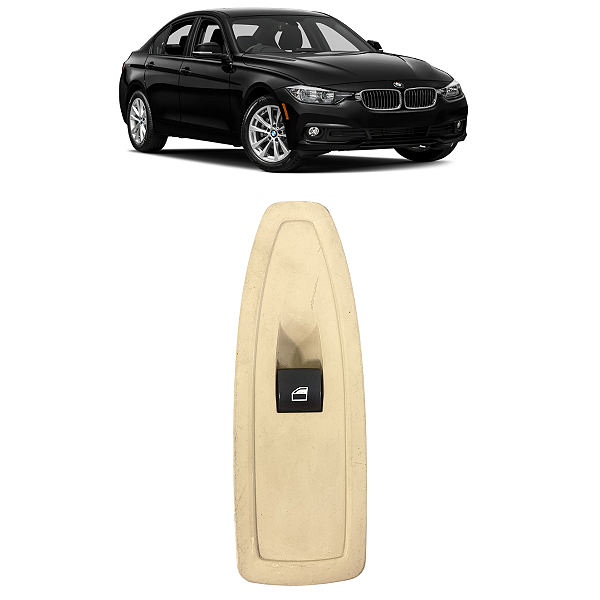 Botão Vidro Elétrico Dianteiro Direito BMW 320i 2013 a 2016