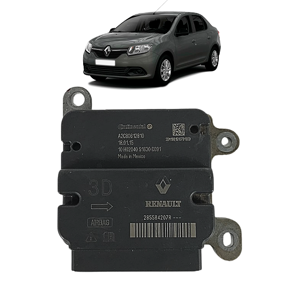 Módulo Airbag Acionado Renault Logan 1.6 2016 2017 2018