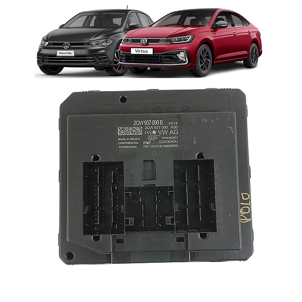 Módulo Conforto Volkswagen Polo Virtus 1.0 2020 2021 a 2023