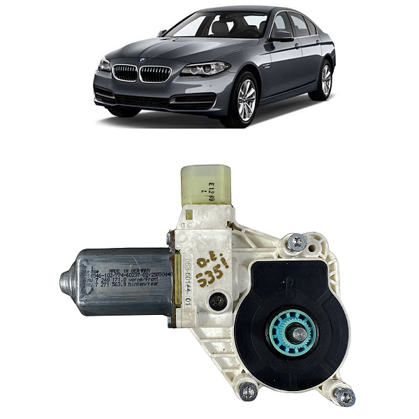 Motor Vidro Dianteiro Esquerdo BMW 5 535I 3.0 2011 a 2017