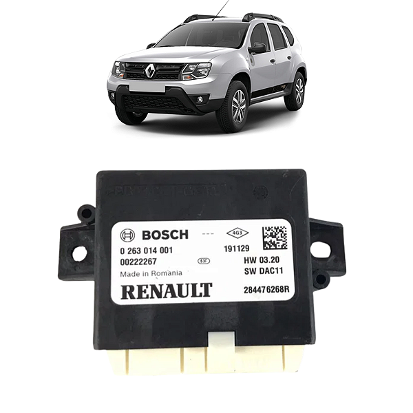 Modulo Estacionamento Renault Duster 2020 2021 2022 a 2024